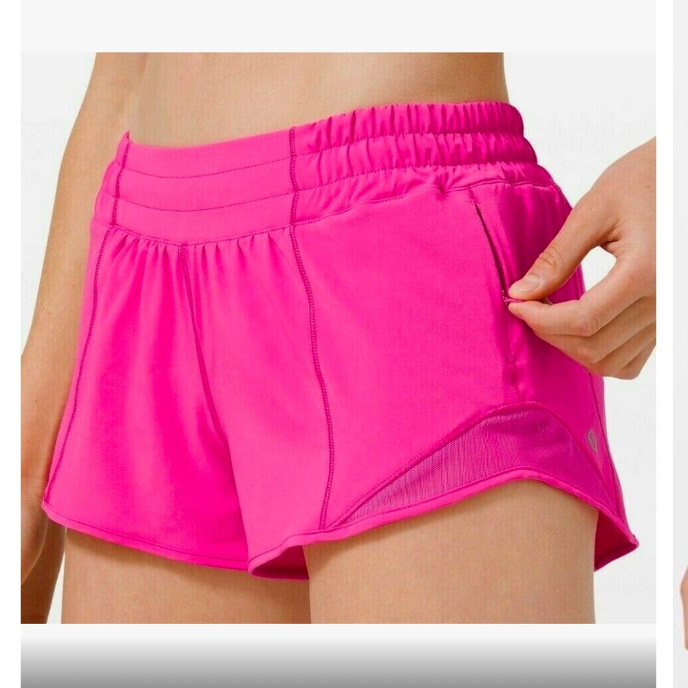 Lululemon 2.5 pink hotty hots